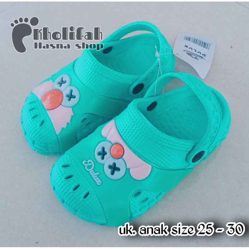 Sandal baim anak perempuan elmo lucu murah size 25-30 363D