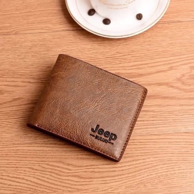 DOMP001 Dompet pria pendek JEEP kualitas Premium harga Murah Import-1