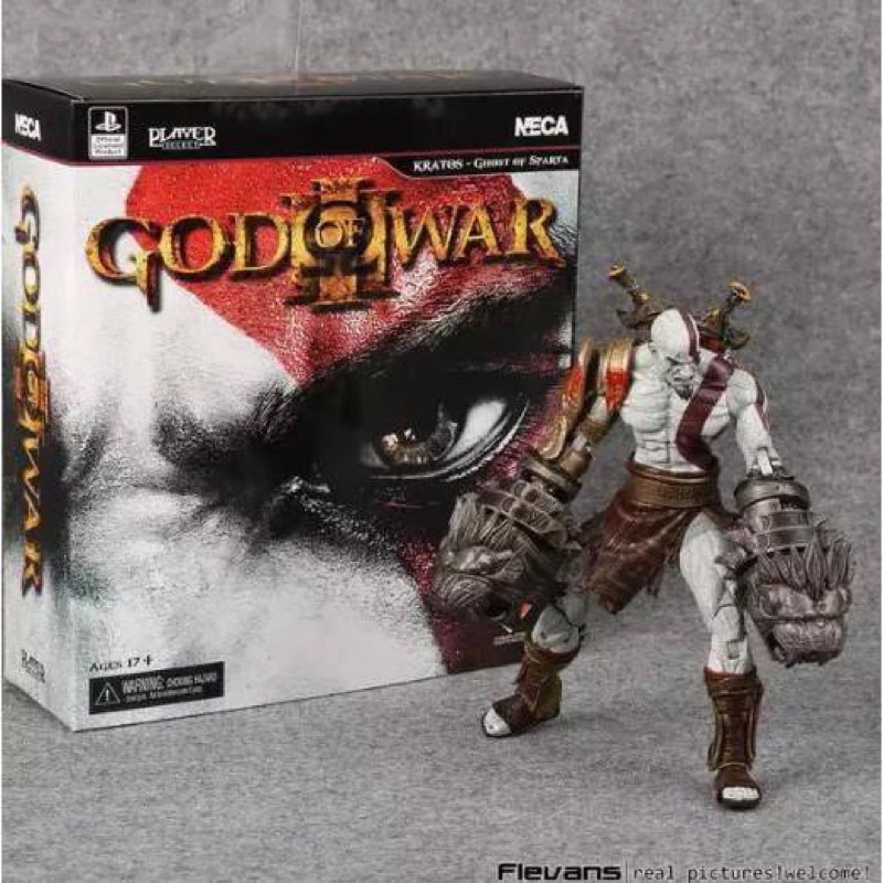 action figure neca god of war kratos ghost of Sparta