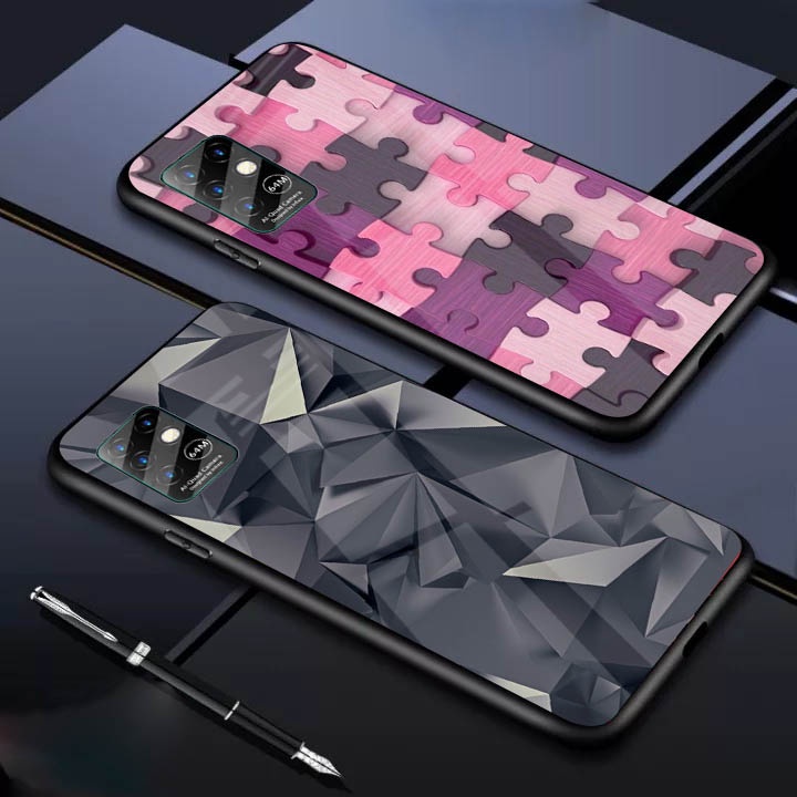 Softcase Glass Infinix Note 8 | Case Infinix Note 8 | Kesing Infinix Note 8 | Casing Infinix Note 8 