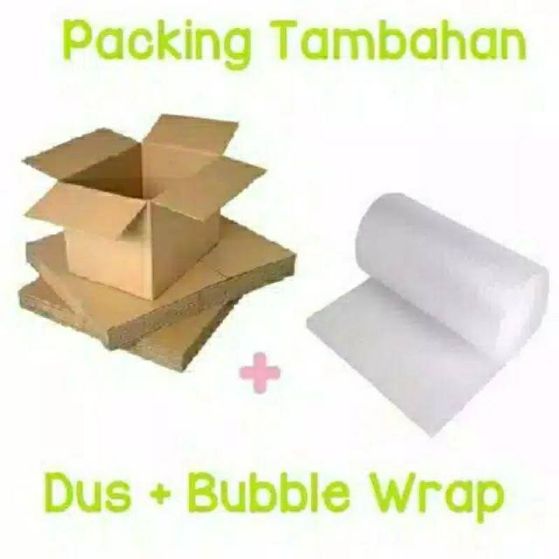 

Bubble warp untuk tambahan paking produk