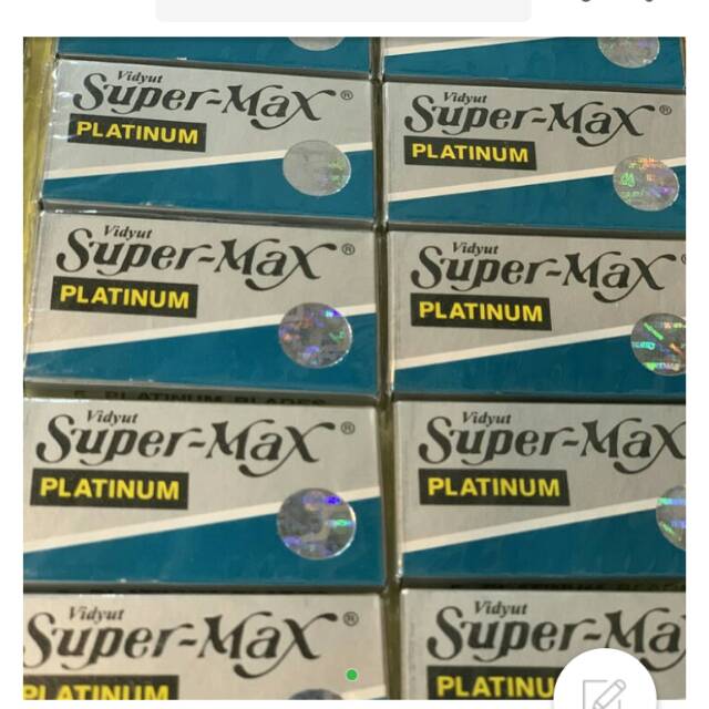Super max platinum silet