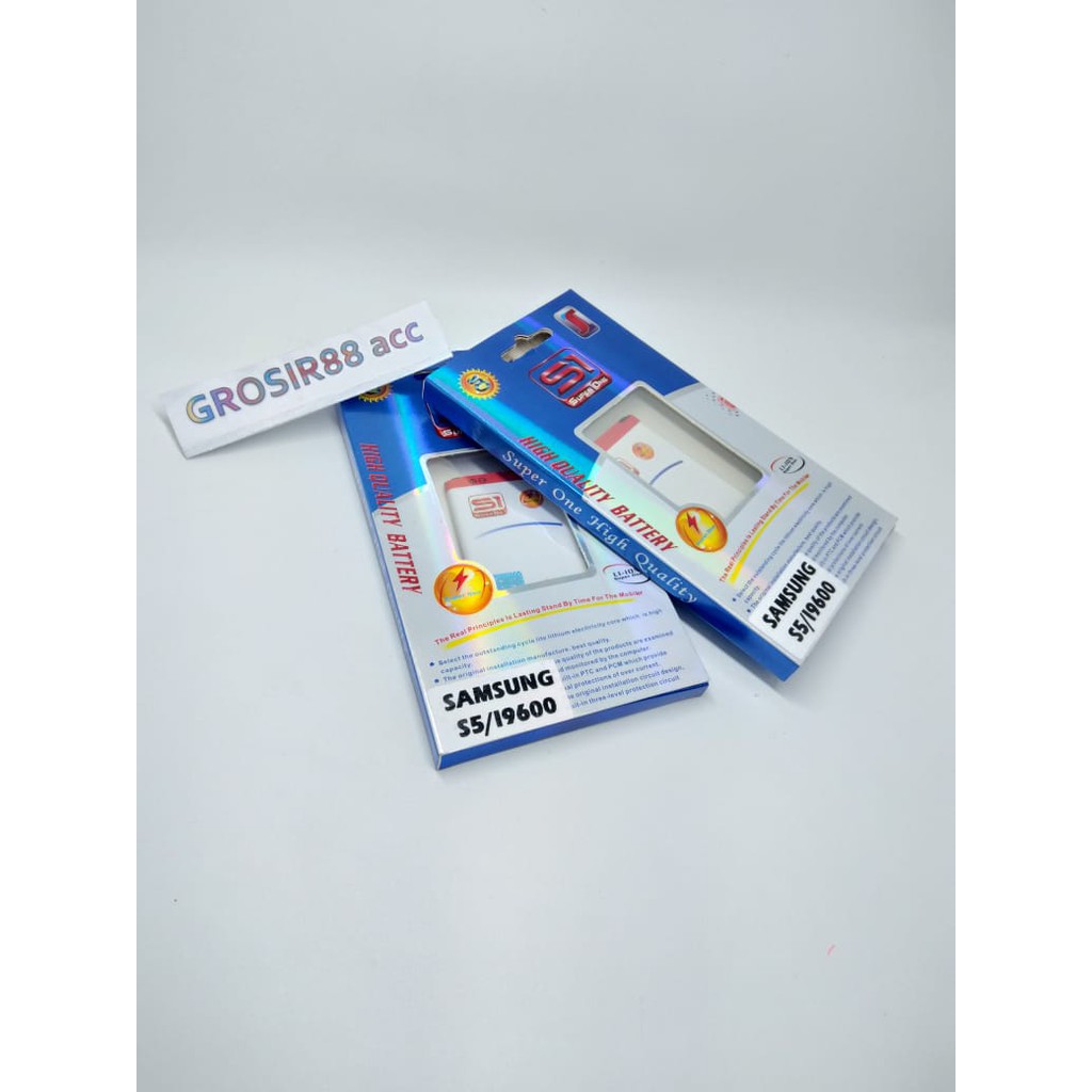 Baterai Double Power SUPER ONE Samsung Galaxy S5 / 19600 - BATRE SAMSUNG S5
