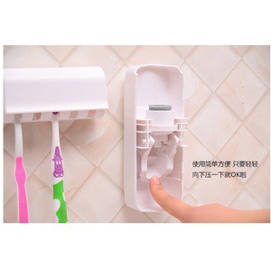 Dispenser Odol / Pasta Gigi Plus Tempat Sikat Gigi Toothpaste Dispens