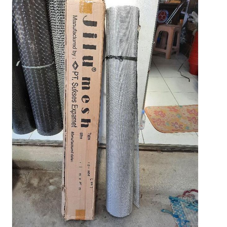 Kawat Nyamuk Alumunium TEBAL / JILU MESH / Kawat Parabola Alumunium Tebal