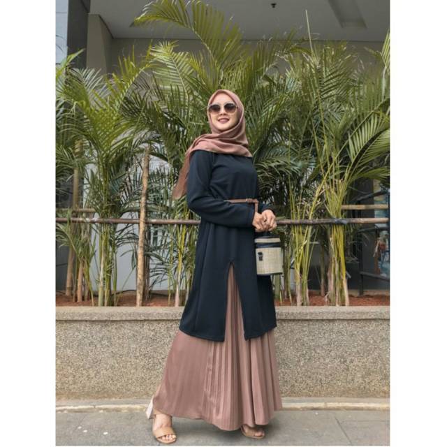 SLIT TUNIK PREMIIUM SLIT TUNIC HIJAB PREMIUM TUNIK TERMURAH