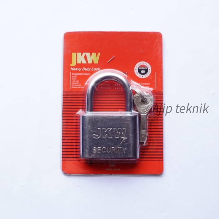 Gembok 60 mm Murah Leher Pendek JKW