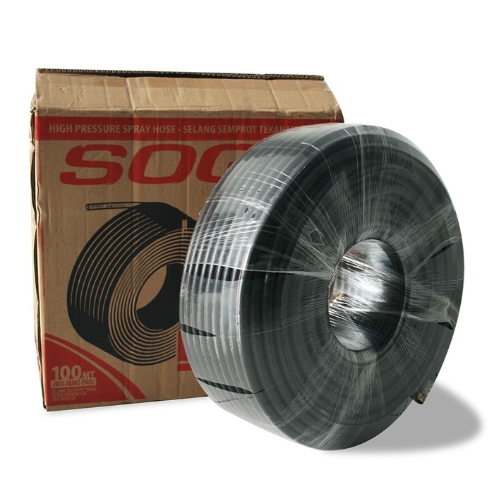 Selang Kompressor dan Sprayer Sogo Nagoya Ukuran 8.5mm 5PLY 100meter