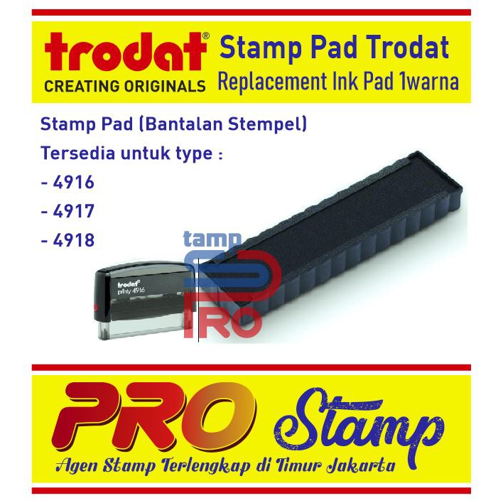 

Replacement Ink Pad / 4916,4917,4918 (TANPA WARNA)