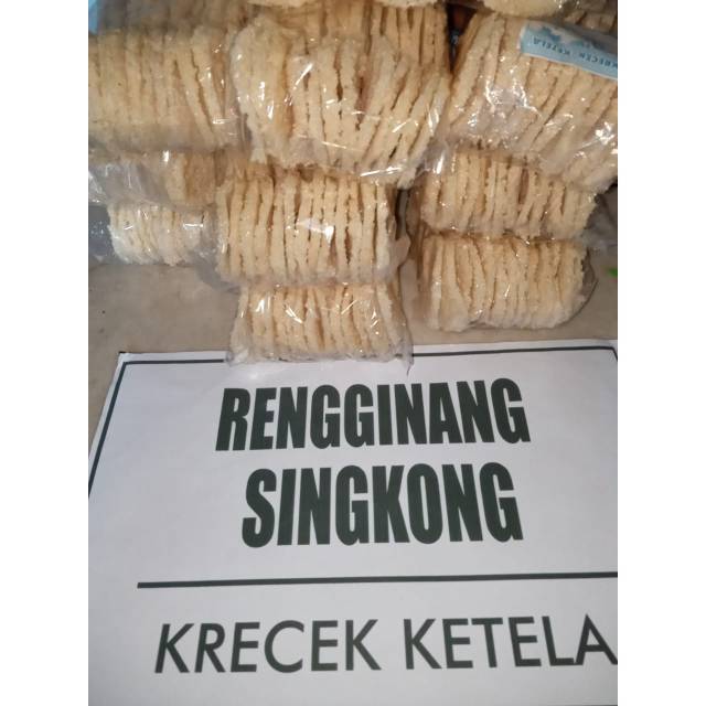 

rengginang ketela/kerecek telo