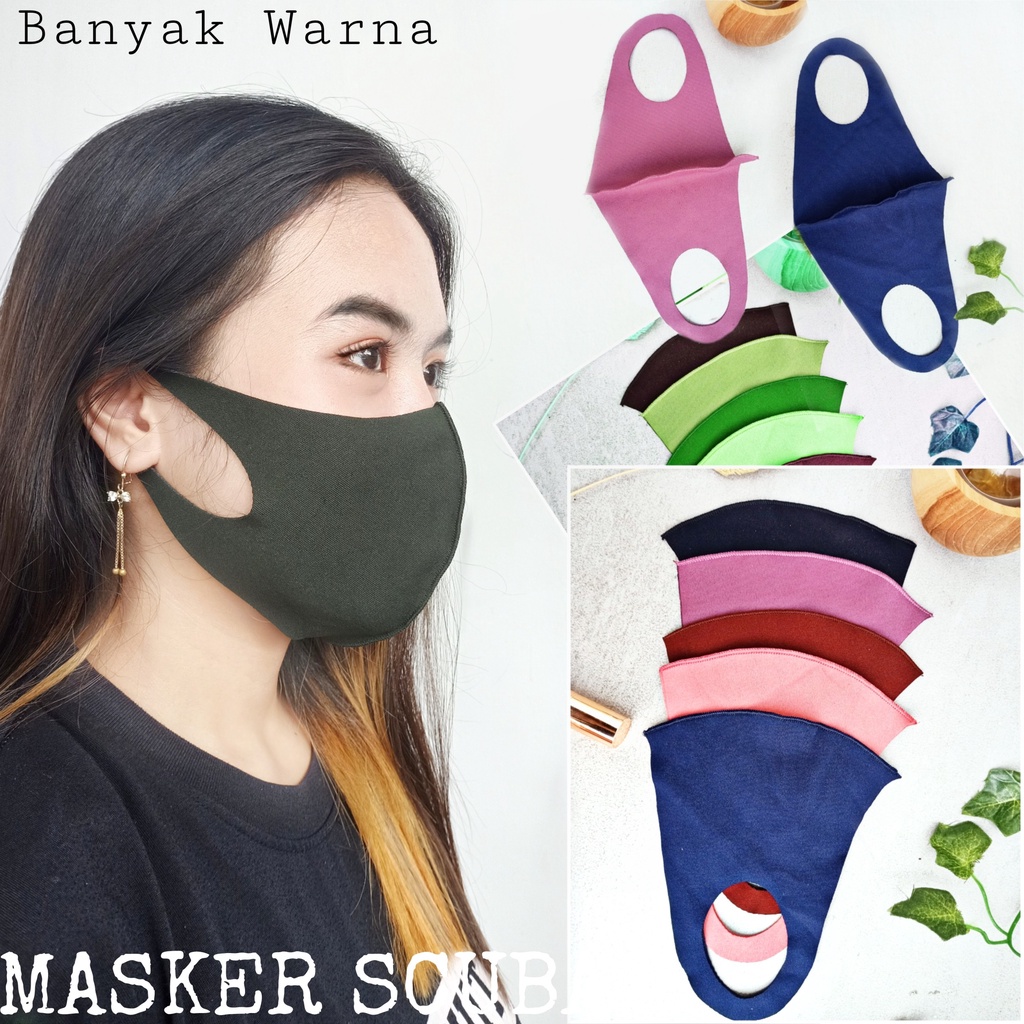 IZANY MASKER KAIN SCUBA Dewasa / Anak  MURAH Non medis