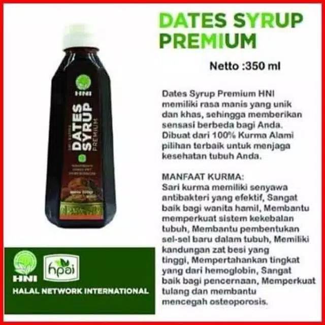 

Dates syrup premium hpai