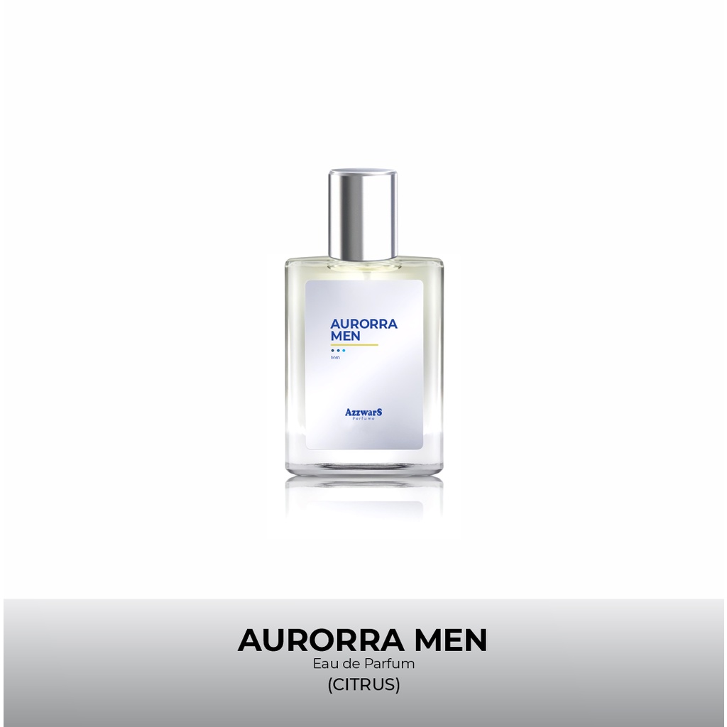 Azwa - Aurorra For Men By Azwary - Azzwars Parfum - Parfum Pria Wangi Tahan Lama