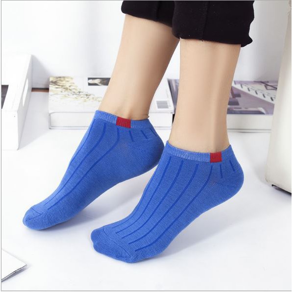 AGG-197 Kaos Kaus Kos Koas Kaki Polos 6 Garis / Kaos kaki Murah / Kaos kaki Fashion / Kaos kaki Unisex