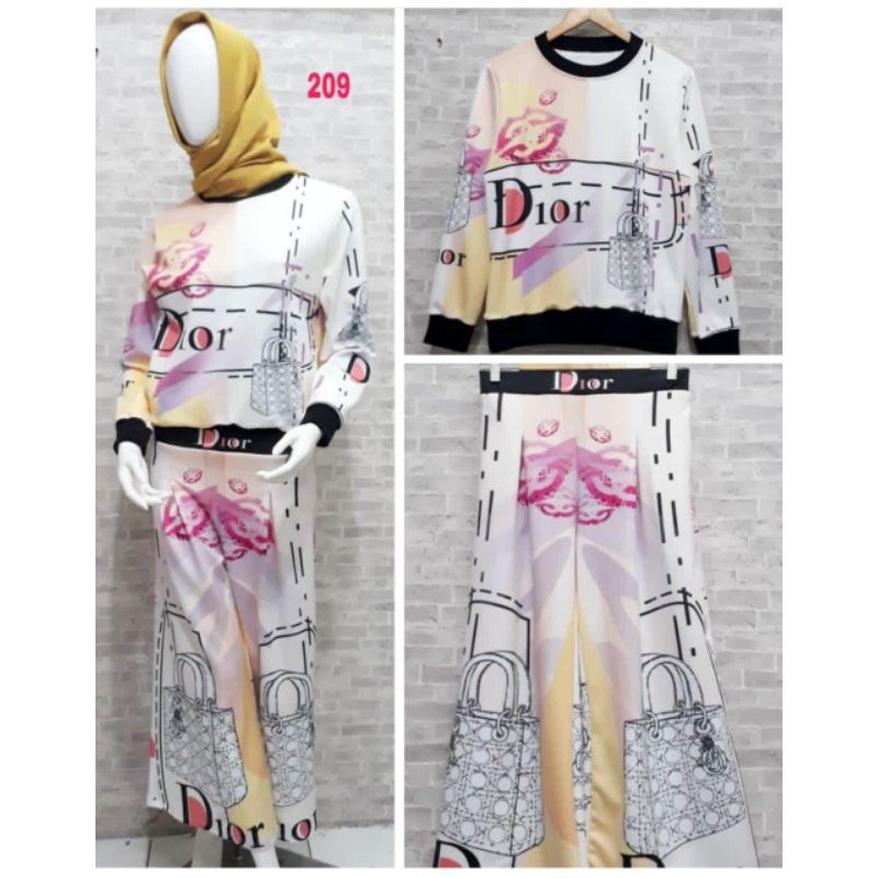 Setcel Baju Dior