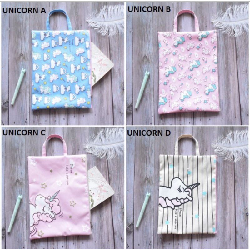 

File Storage Pouch Bag / Tempat Buku Alat Tulis