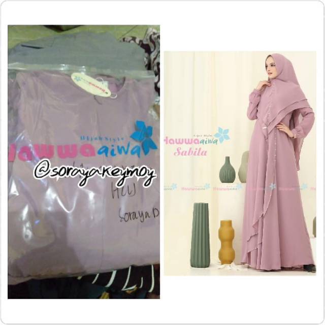 Ready - Sabila syar'i by hawwa aiwa - hawwa aiwa syari