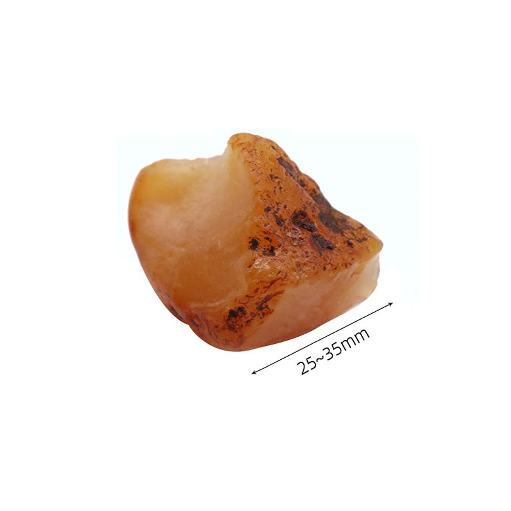 Chookey Ornamen Batu Kristal Mentah Alami Mini Asimetris Warna Putih Untuk Koleksi / Penyembuhan Rock