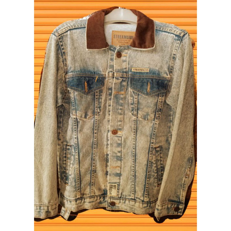 CUCI GUDANG JAKET LEVI RIPPED SKINNY JEANS brand streamside original