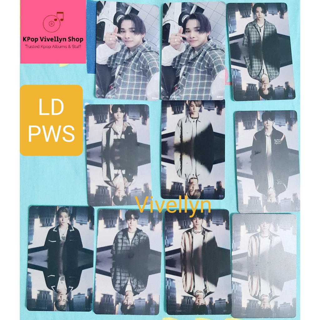PHOTOCARD ENHYPEN LD PWS BUSAN ( LUCKY DRAW POWER STATION BUSAN) BDC OFFICIAL SUNGHOON JUNGWON JAY