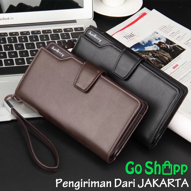 Dompet Baellerry Original Import Premium - Dompet Unisex Baellerry Import 22 Slot Kartu [DP03]