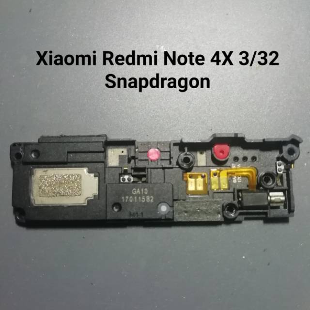 Speaker Buzzer Getar Xiaomi Redmi Note 4X Original