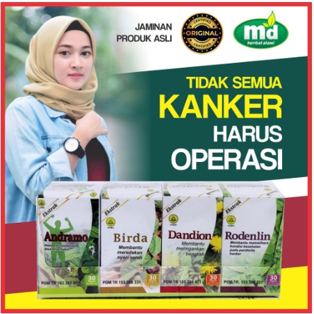 ORIGINAL Obat Kanker Dan Obat Tumor PTK ASM-MD Herbal PAKET OBAT HERBAL TUMOR DAN KANKER SUDAH IZIN BPOM