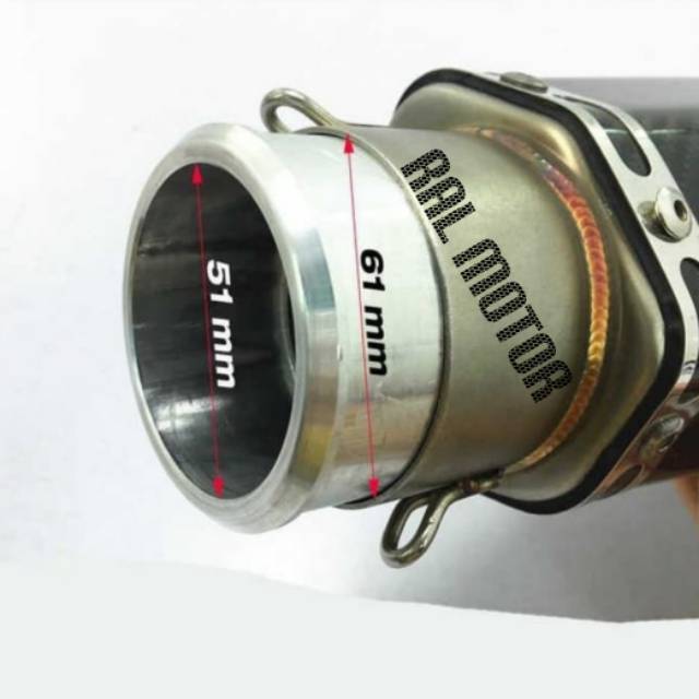 Jual knalpot 51mm 61mm universal