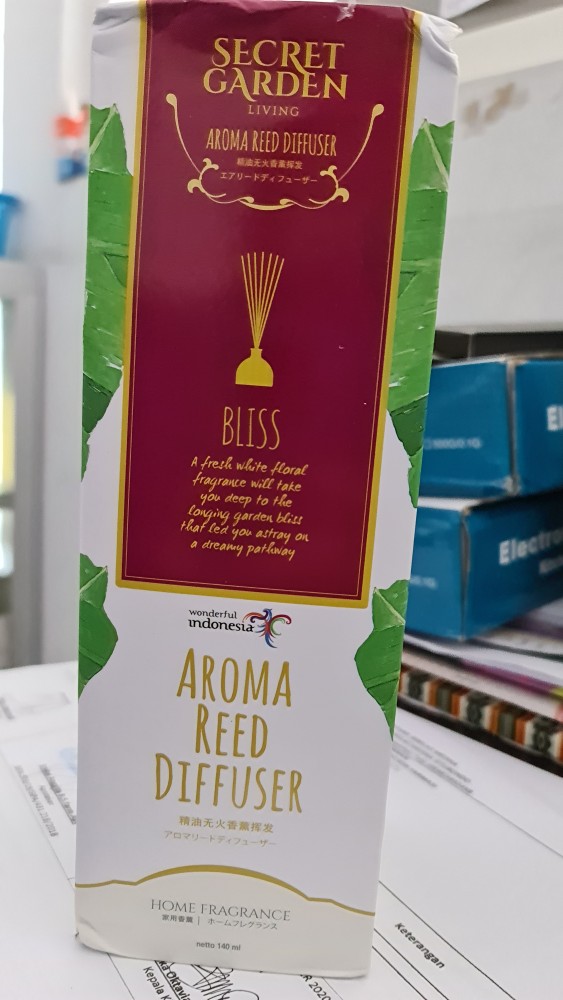 Secret Garden Aroma Reed Diffuser Bliss 140ml