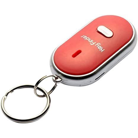 KEY FINDER Kunci Anti Hilang lupa Gantungan Siul Keychain Senter LED