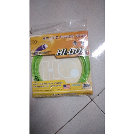 Senar Tenis Hi Qua Splend Power Tour