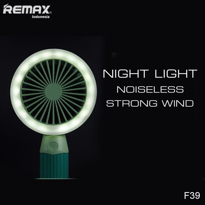 REMAX Ruchy Series F39 Handled Fan / Kipas Angin Portable Mini