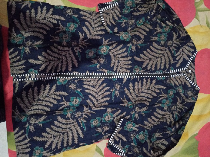 Atasan Tradisional Wanita-blouse/blus Batik Wanita-tunik Pendek Batik Wanita Ori Batik Pekalongan