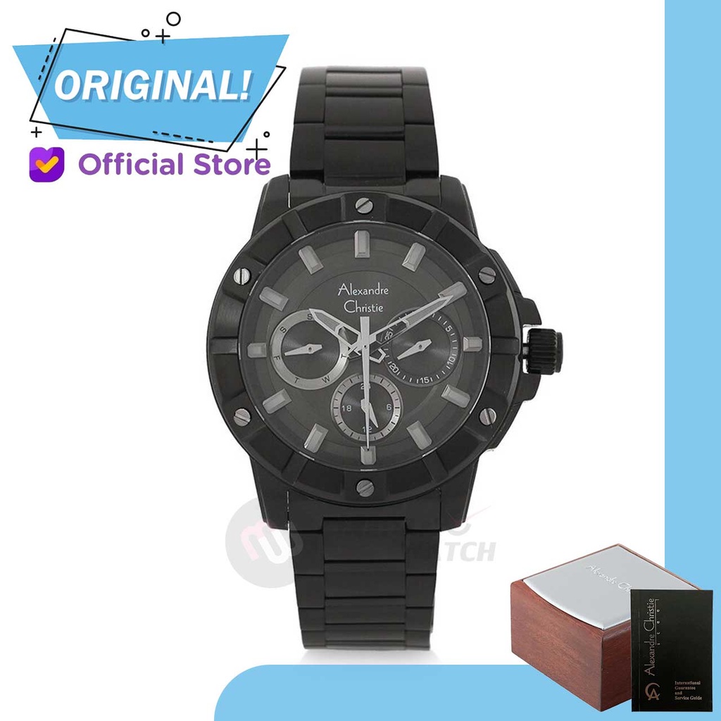 Jam Tangan Wanita Analog Alexandre Christie 6609BF AC6609 AC 6609 BF 6609 BFBIPBA Original Garansi R
