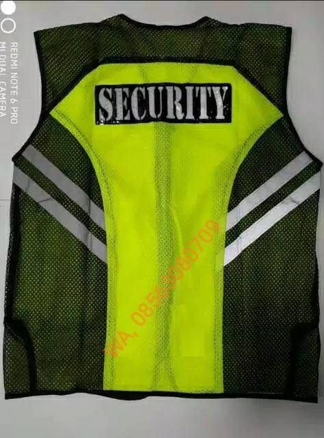 rompi security jaring