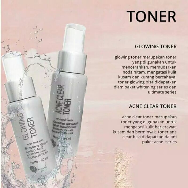 MS Glow Acne Toner || MS Glow Glowing toner