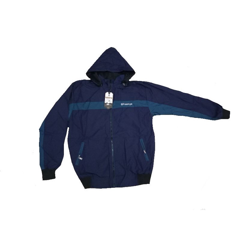 Jaket BB freestyle original 2in1 anti angin unisex size jumbo