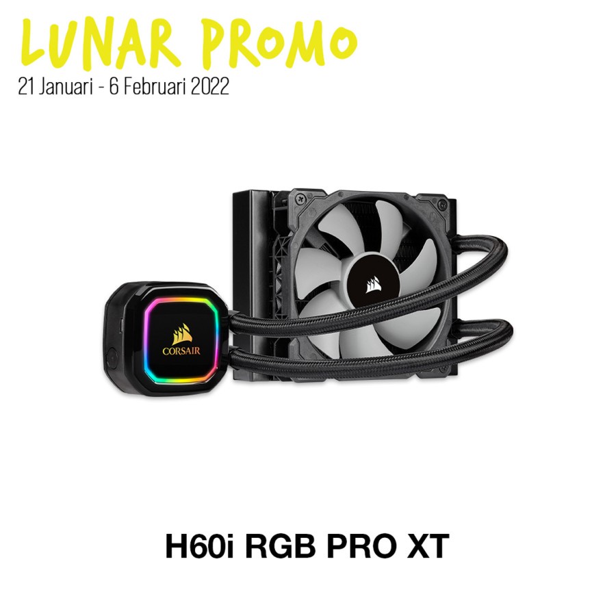 iCUE H60i RGB PRO XT Liquid CPU - Cooler