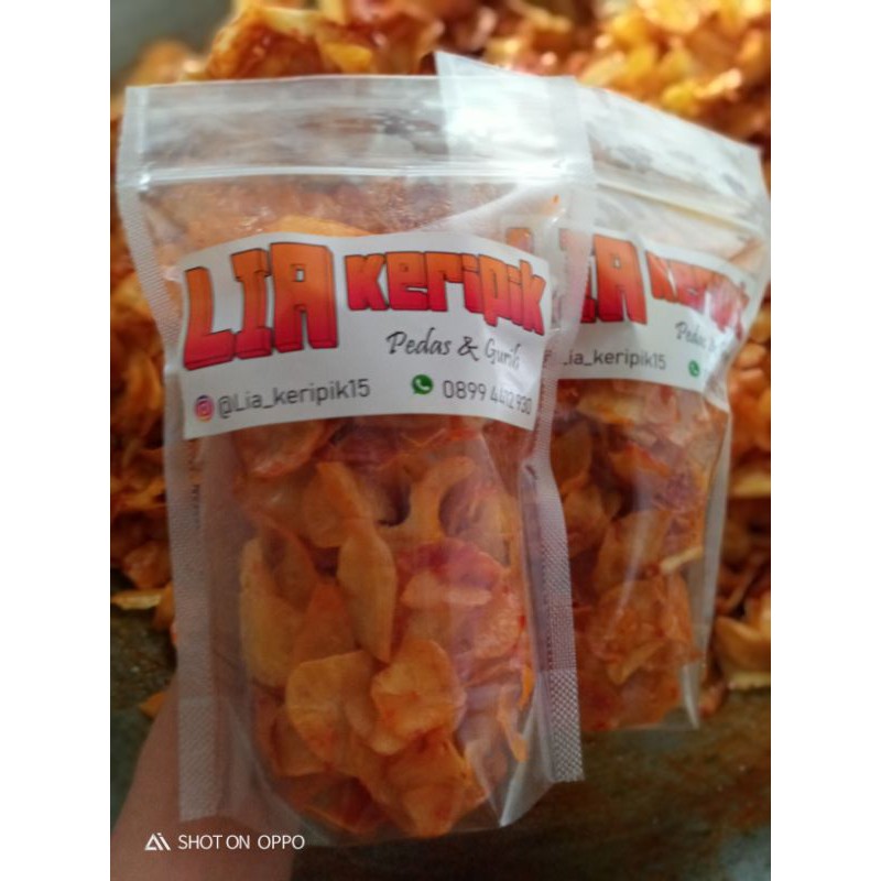 

keripik singkong pedas