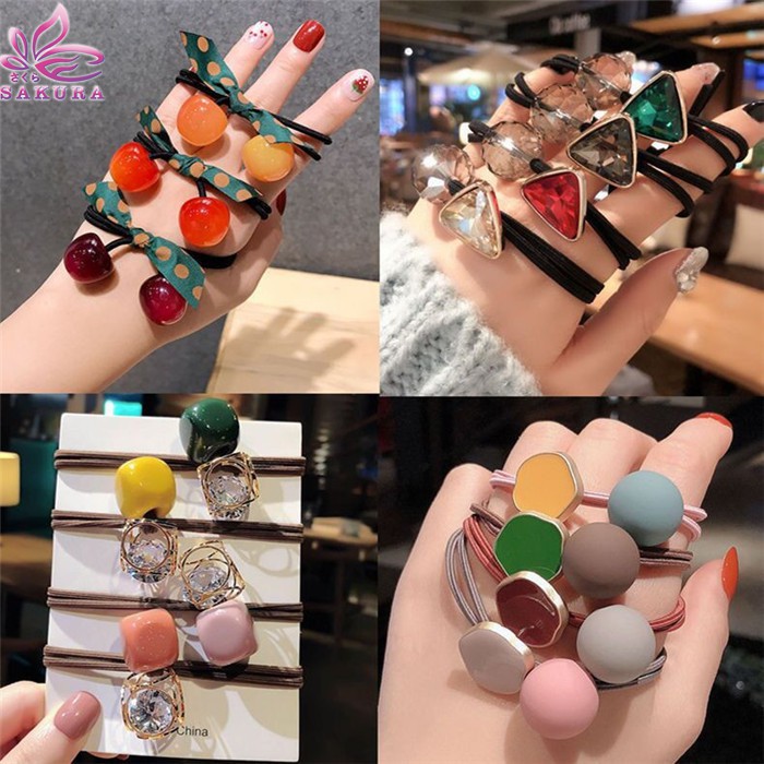 TALI RAMBUT MODEL MUTIARA / SMILE GAYA KOREA ELASTIS-sosoyo