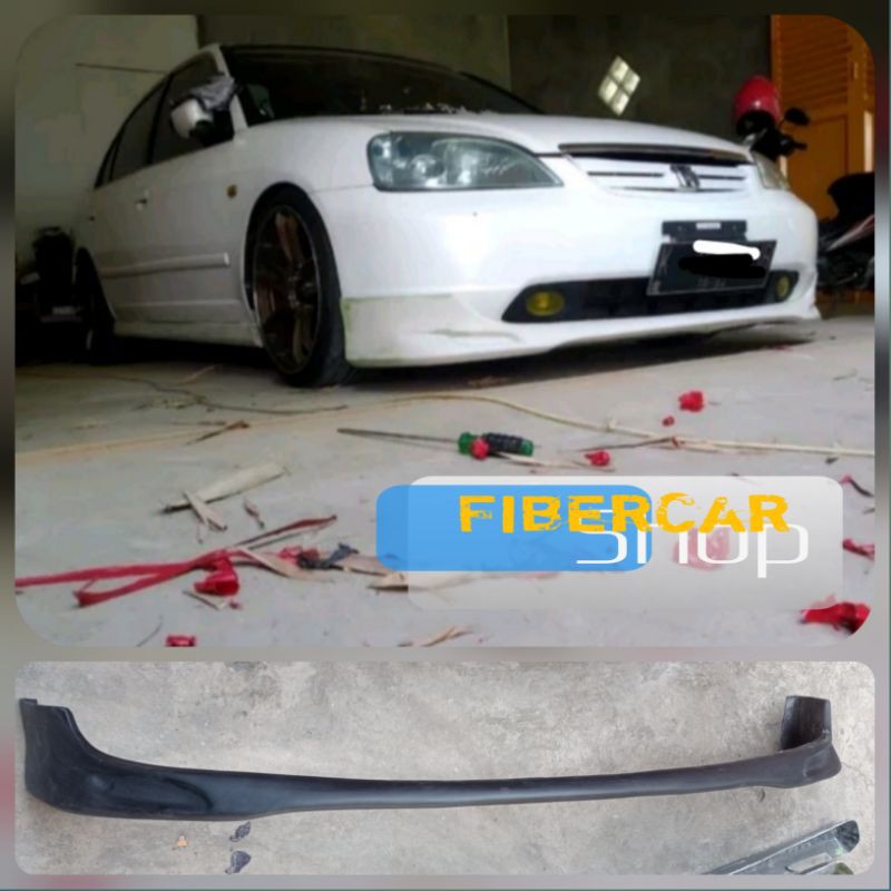 Front depan lips bumper bemper Honda Civic Es VTi