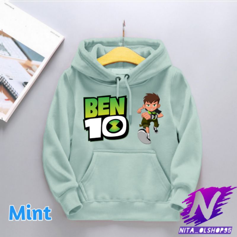 sweater hoodie anak ben10