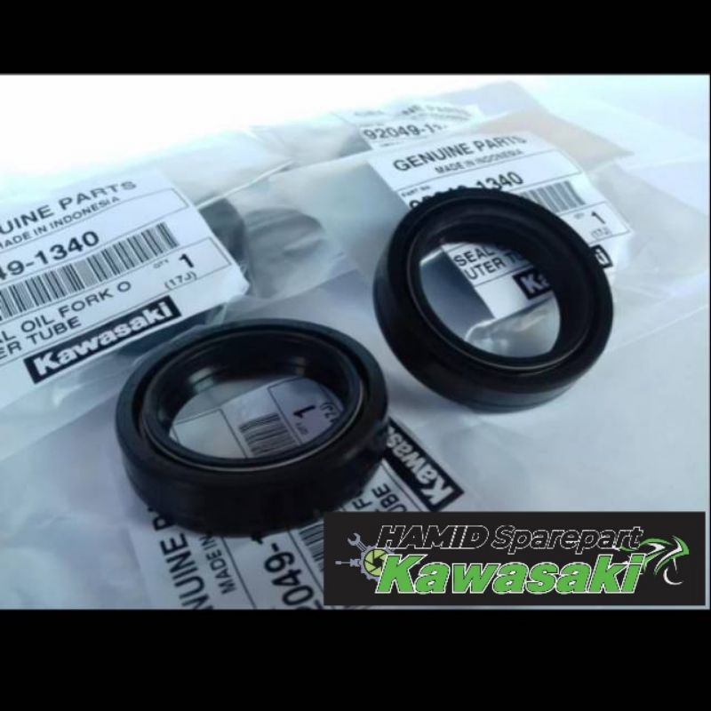Seal shock depan ninja r rr ss original kawasaki 100 persen ori