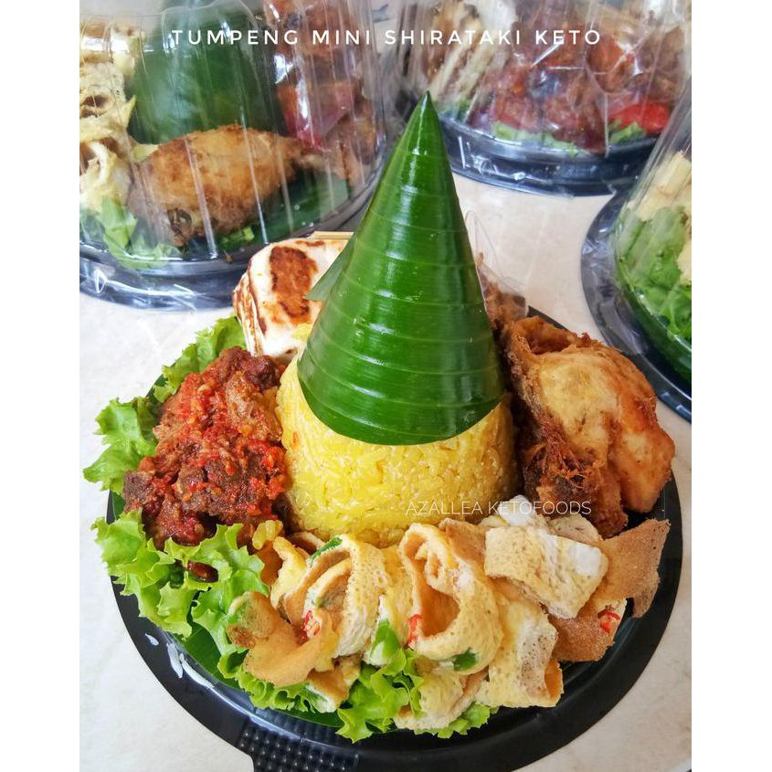 

Terlaris# Tumpeng Mini Shirataki Keto