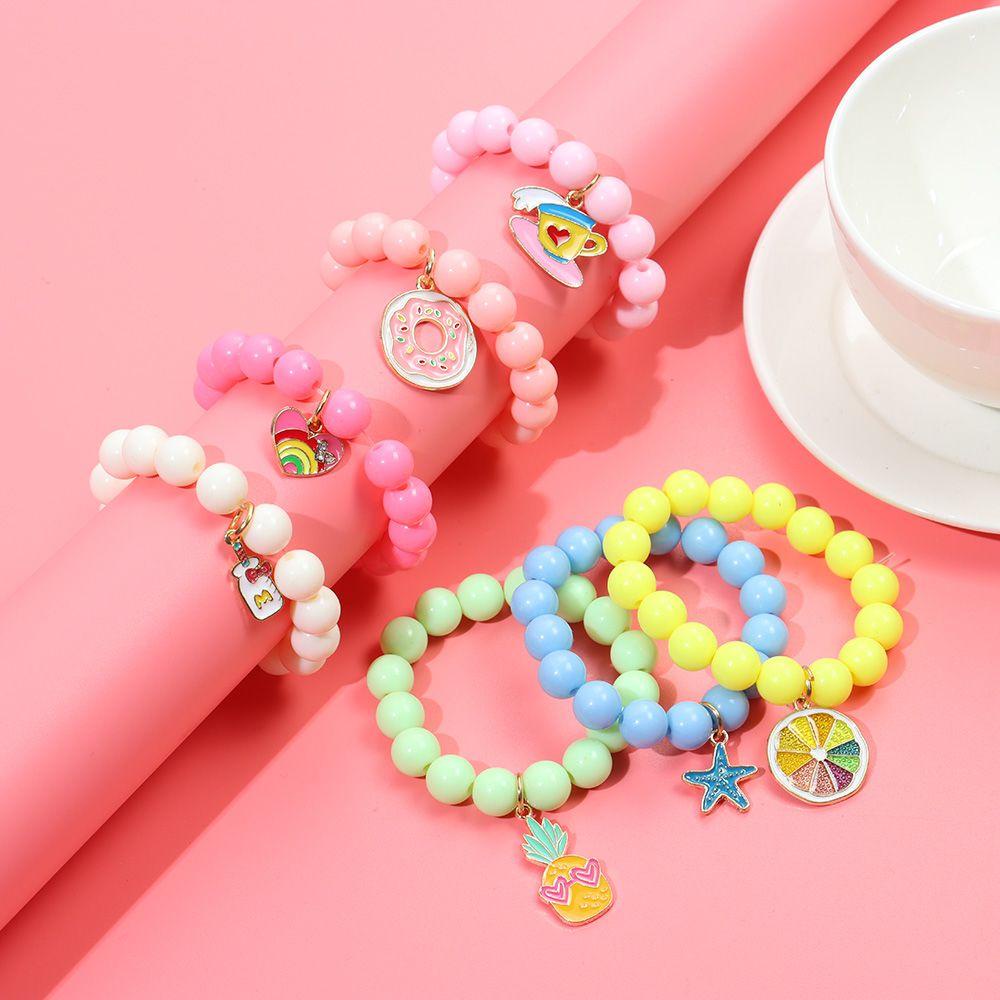 R-flower Bead Bracelet Populer Perhiasan Pesona Desain Akrilik