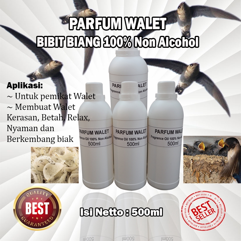 Parfum Walet / Pemikat Walet / Burung Walet / Biang Bibit Parfum Walet