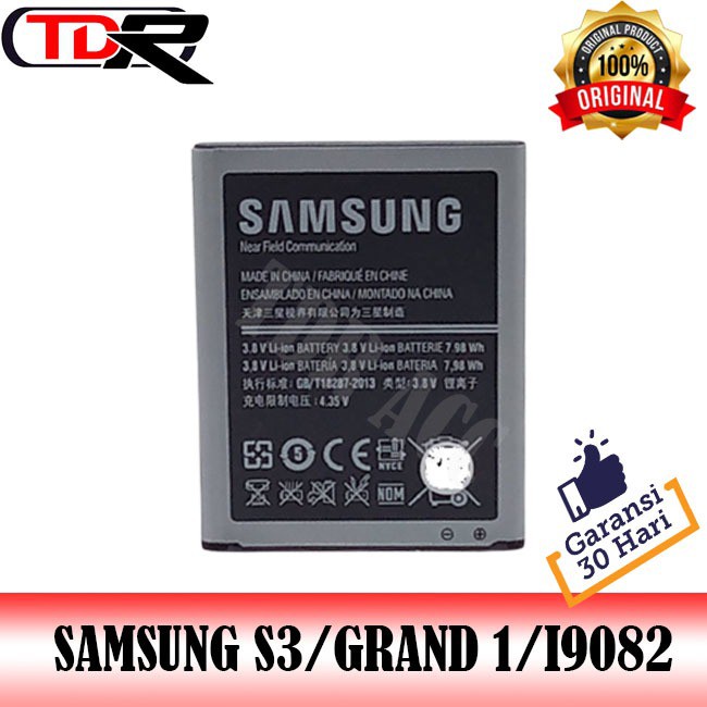 BATRAI - BATRE - BATERAI SAMSUNG S3/I9300 - GRAND 1/I9082/I9060/EB-L1G6LLU