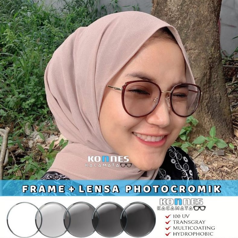 Jual Paket Frame Lensa Photocromik Kacamata Min Kacamata Fashion Shopee Indonesia