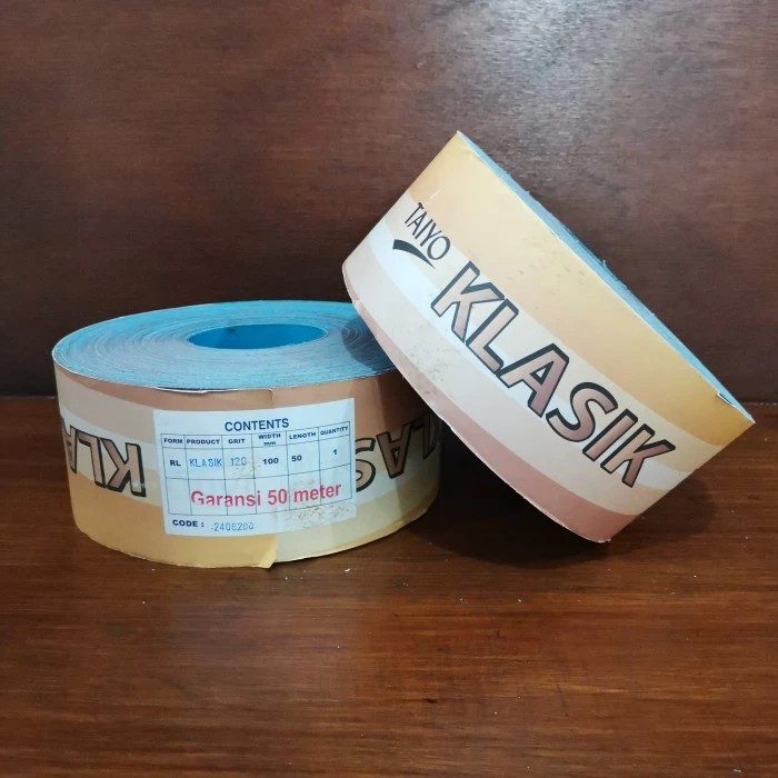 Kertas Gosok Amplas Roll TAIYO Klasik Grit 120