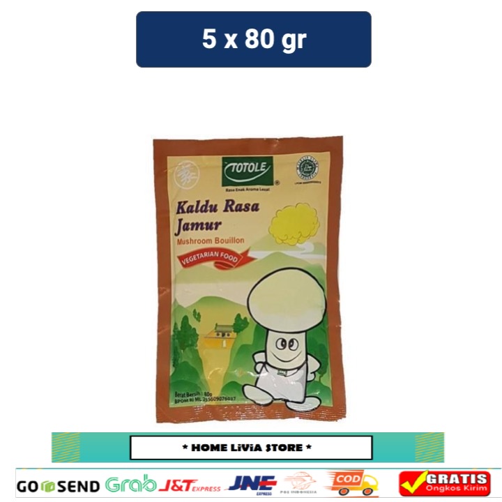 

Totole Kaldu Rasa Jamur 5 x 80 gr